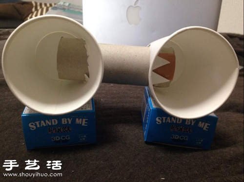 一次性紙杯+衛(wèi)生紙卷筒 DIY制作手機(jī)音響 -  rpnrmr.com