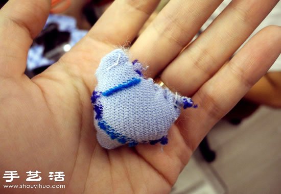 長耳兔襪子娃娃 襪子制作兔子玩偶圖解教程 -  rpnrmr.com