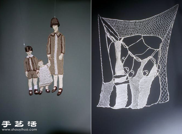 Dorie Millerson的手工編織雕塑作品欣賞 -  rpnrmr.com