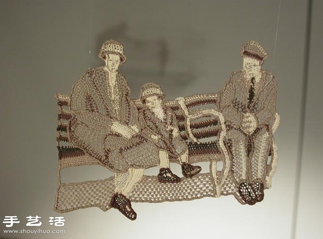 Dorie Millerson的手工編織雕塑作品欣賞 -  rpnrmr.com