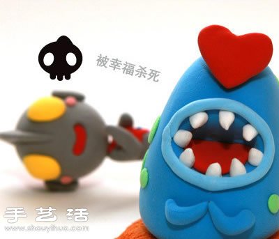軟陶/粘土/橡皮泥制作奧特曼小怪獸公仔 -  rpnrmr.com