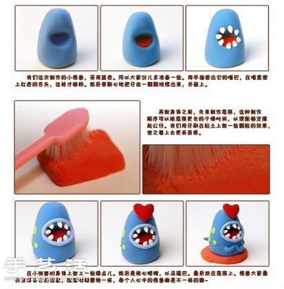 軟陶/粘土/橡皮泥制作奧特曼小怪獸公仔 -  rpnrmr.com