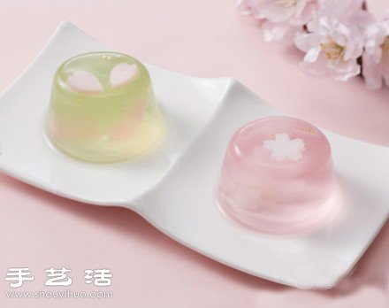漂亮精致的日本櫻花果凍 -  rpnrmr.com