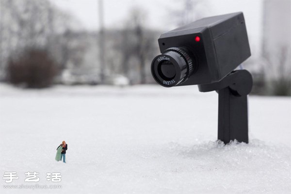Slinkachu的小小人模型街頭涂鴉藝術(shù) -  rpnrmr.com