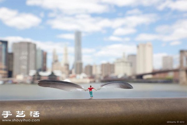 Slinkachu的小小人模型街頭涂鴉藝術(shù) -  rpnrmr.com