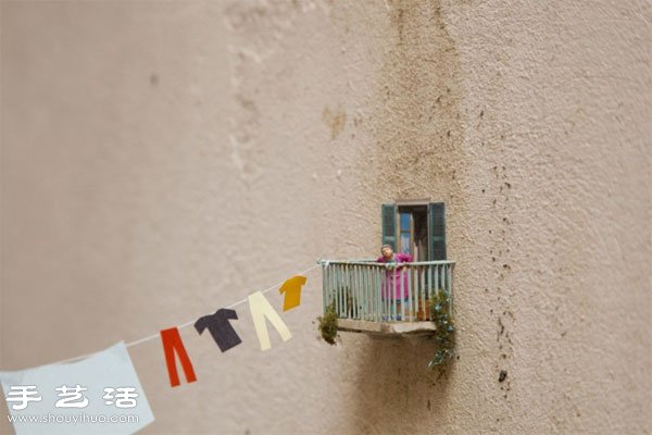 Slinkachu的小小人模型街頭涂鴉藝術(shù) -  rpnrmr.com