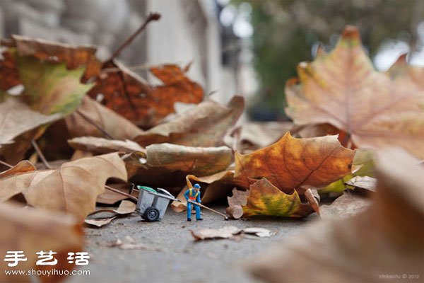 Slinkachu的小小人模型街頭涂鴉藝術(shù) -  rpnrmr.com