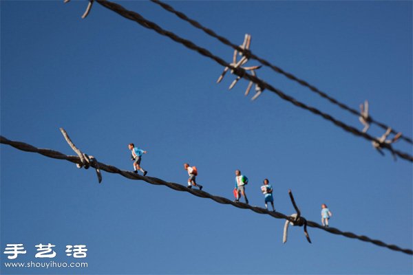 Slinkachu的小小人模型街頭涂鴉藝術(shù) -  rpnrmr.com