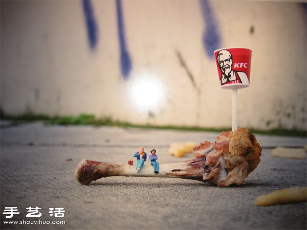 Slinkachu的小小人模型街頭涂鴉藝術(shù) -  rpnrmr.com