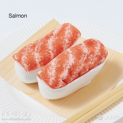 日本人發(fā)明的創(chuàng)意生魚片壽司襪子 -  rpnrmr.com
