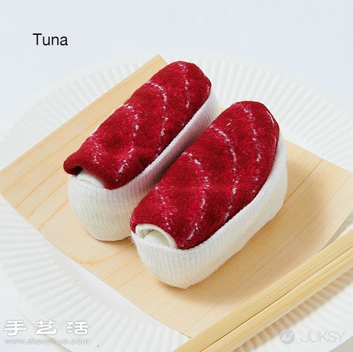 日本人發(fā)明的創(chuàng)意生魚片壽司襪子 -  rpnrmr.com