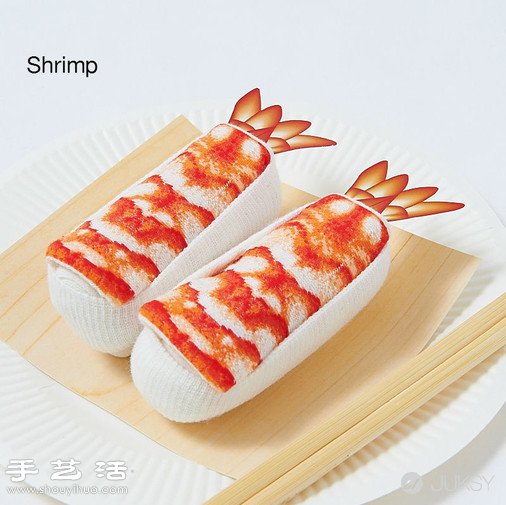 日本人發(fā)明的創(chuàng)意生魚片壽司襪子 -  rpnrmr.com