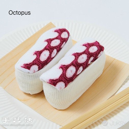 日本人發(fā)明的創(chuàng)意生魚片壽司襪子 -  rpnrmr.com