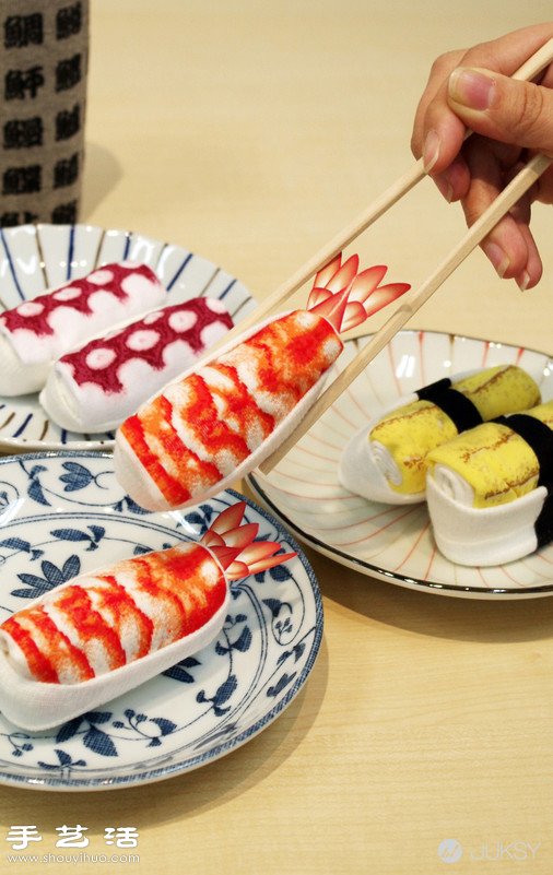 日本人發(fā)明的創(chuàng)意生魚片壽司襪子 -  rpnrmr.com