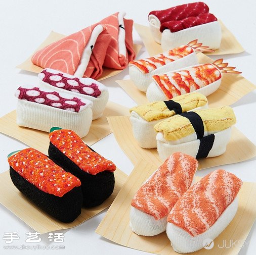 日本人發(fā)明的創(chuàng)意生魚片壽司襪子 -  rpnrmr.com