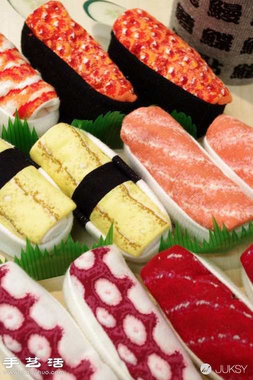 日本人發(fā)明的創(chuàng)意生魚片壽司襪子 -  rpnrmr.com