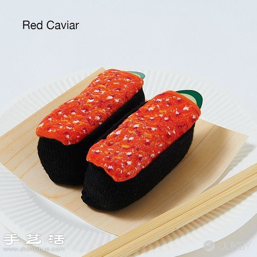 日本人發(fā)明的創(chuàng)意生魚片壽司襪子 -  rpnrmr.com