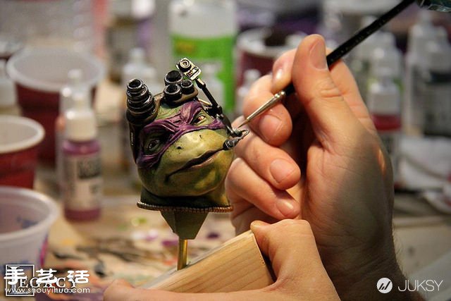 忍者神龜拉斐爾1/4比例雕像作品欣賞 -  rpnrmr.com