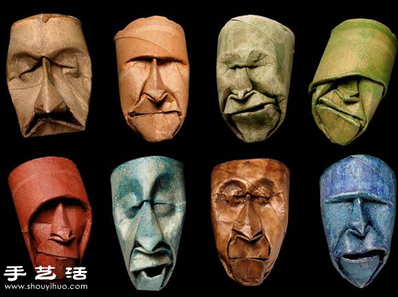 衛(wèi)生紙卷筒變廢為寶DIY人物臉譜 -  rpnrmr.com