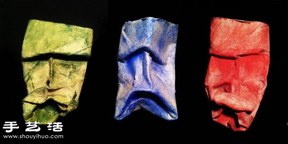 衛(wèi)生紙卷筒變廢為寶DIY人物臉譜 -  rpnrmr.com