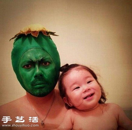 父女親子照，這個老爸實在太拼了！ -  rpnrmr.com