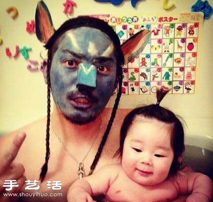 父女親子照，這個老爸實在太拼了！ -  rpnrmr.com