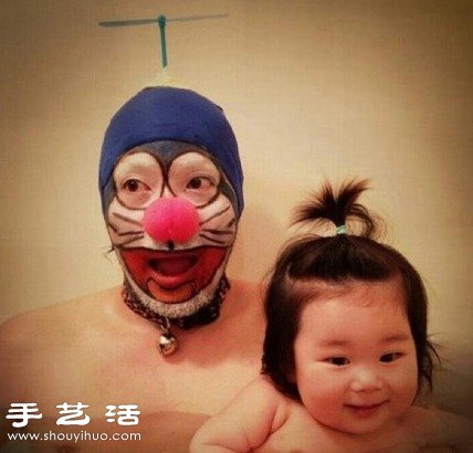父女親子照，這個老爸實在太拼了！ -  rpnrmr.com