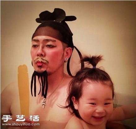 父女親子照，這個老爸實在太拼了！ -  rpnrmr.com