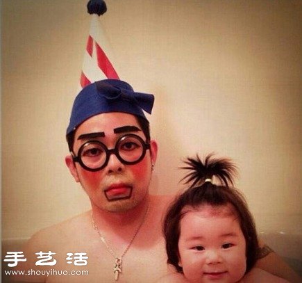 父女親子照，這個老爸實在太拼了！ -  rpnrmr.com