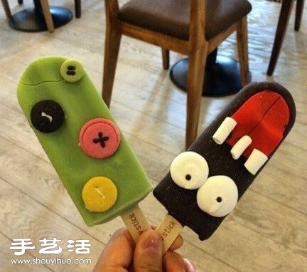 DIY萌萌噠卡通圖案冰棍雪糕 -  rpnrmr.com