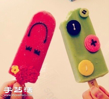 DIY萌萌噠卡通圖案冰棍雪糕 -  rpnrmr.com