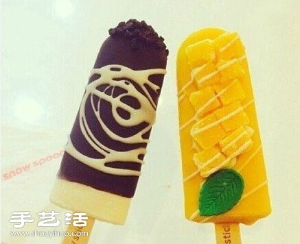DIY萌萌噠卡通圖案冰棍雪糕 -  rpnrmr.com
