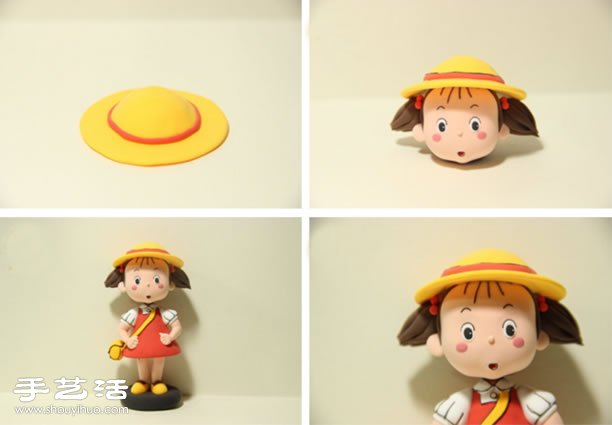 龍貓草壁米小梅女生公仔軟陶粘土手工制作 -  rpnrmr.com