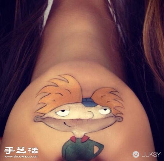 女人嘴唇作為畫布 唇彩DIY有趣的卡通圖案 -  rpnrmr.com