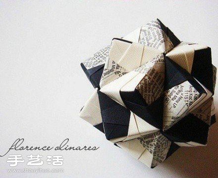 精湛的手工立體折紙作品欣賞 -  rpnrmr.com