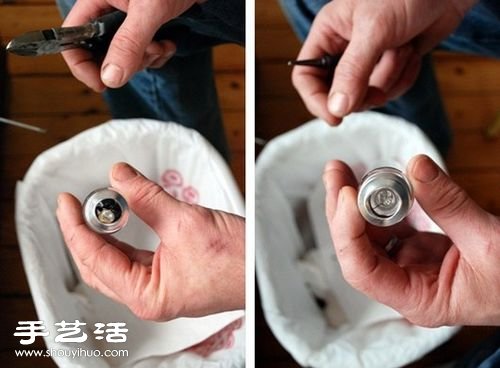 燈泡+鐵絲 廢物利用制作藝術(shù)范兒花瓶 -  rpnrmr.com