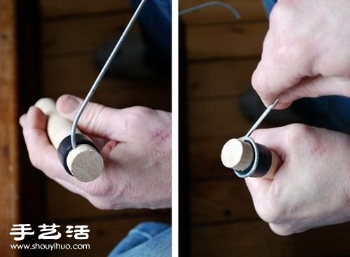 燈泡+鐵絲 廢物利用制作藝術(shù)范兒花瓶 -  rpnrmr.com
