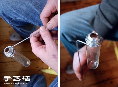 燈泡+鐵絲 廢物利用制作藝術(shù)范兒花瓶 -  rpnrmr.com