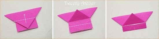 新穎的心形書簽/折紙書簽手工制作圖解教程 -  rpnrmr.com
