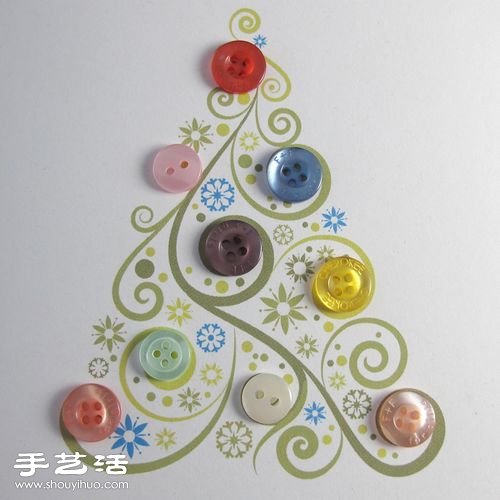 可愛紐扣拼貼畫DIY 拼貼畫用紐扣做的方法 -  rpnrmr.com