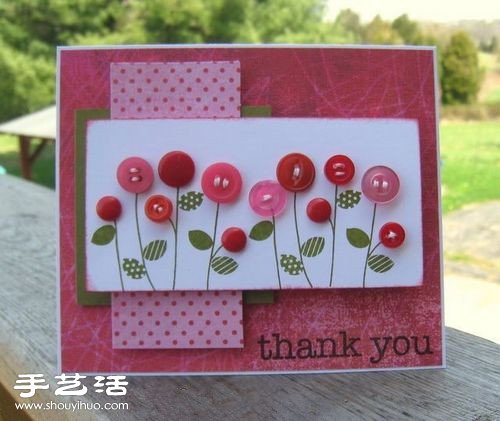 可愛紐扣拼貼畫DIY 拼貼畫用紐扣做的方法 -  rpnrmr.com