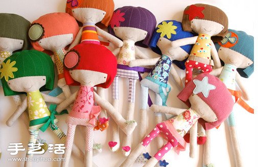 可愛布藝女生娃娃玩偶 -  rpnrmr.com