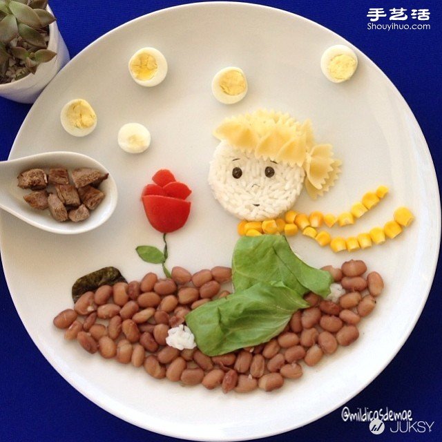 一位巴西媽媽為挑食女兒DIY創(chuàng)意擺盤拼盤 -  rpnrmr.com