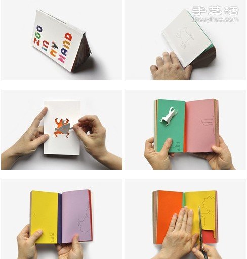舊書本雜志DIY手工制作充滿創(chuàng)意剪影書 -  rpnrmr.com