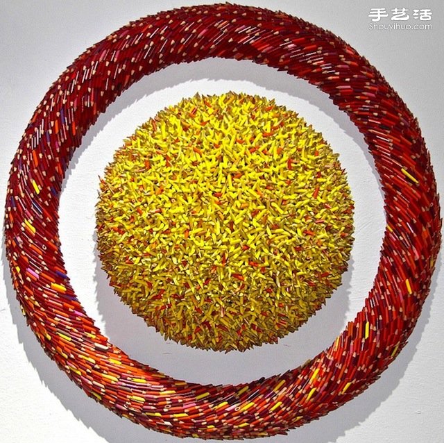 多彩鉛筆創(chuàng)意DIY美輪美奐雕塑畫作 -  rpnrmr.com