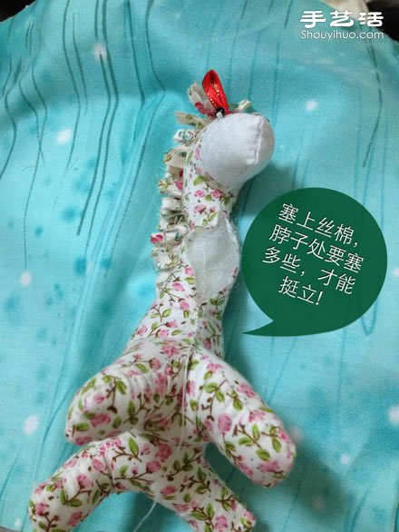 布藝小馬玩具手工制作圖解教程 -  rpnrmr.com