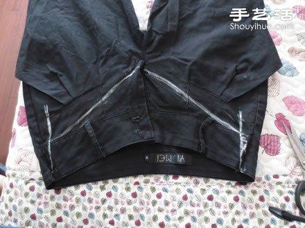 自制孕婦褲 孕婦褲長(zhǎng)褲手工制作圖解教程 -  rpnrmr.com