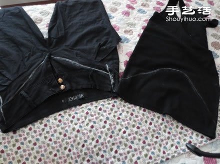 自制孕婦褲 孕婦褲長(zhǎng)褲手工制作圖解教程 -  rpnrmr.com
