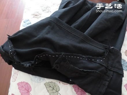 自制孕婦褲 孕婦褲長(zhǎng)褲手工制作圖解教程 -  rpnrmr.com