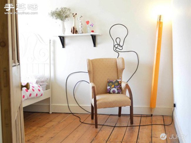 純手工制作創(chuàng)意鉛筆造型燈具——HB LAMP -  rpnrmr.com